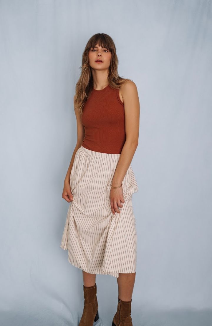 WILHELMINA SKIRT SKIRT GENTLE FAWN 