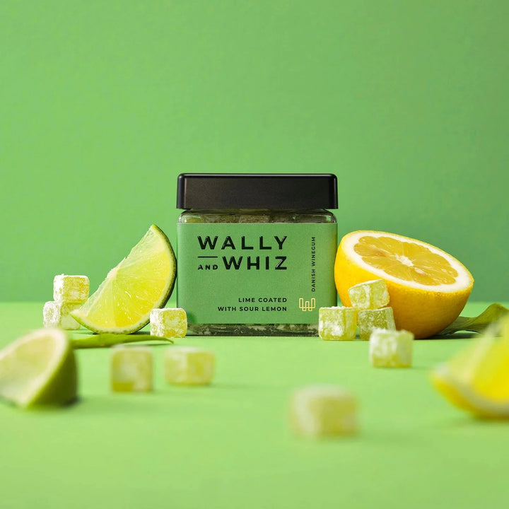 WINE GUM 140G ACCESSORIES WALLY &amp; WHIZ LIME 