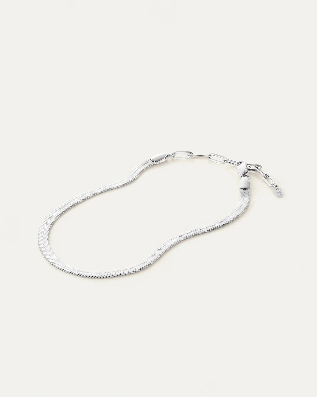 ZEINA ANKLET jewelry JENNY BIRD SILVER 