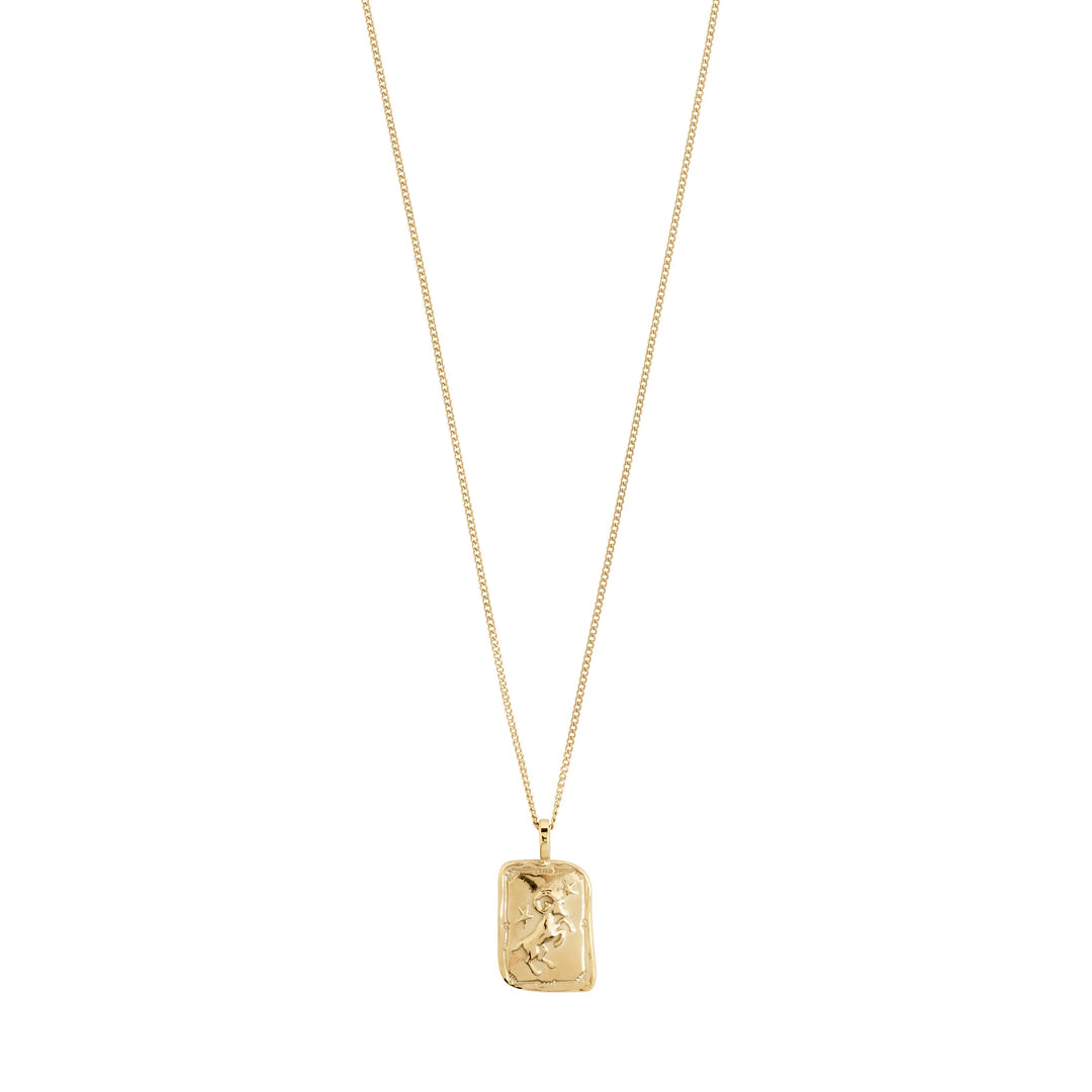 ZODIAC NECKLACE Jewelry PILGRIM GOLD PLATED ARIES 