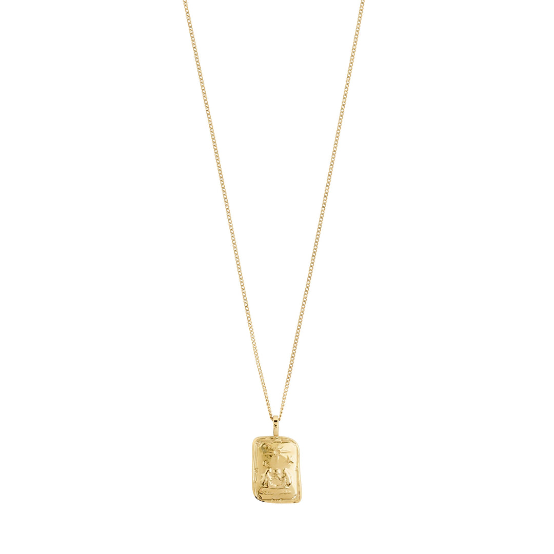 ZODIAC NECKLACE Jewelry PILGRIM GOLD PLATED GEMINI 