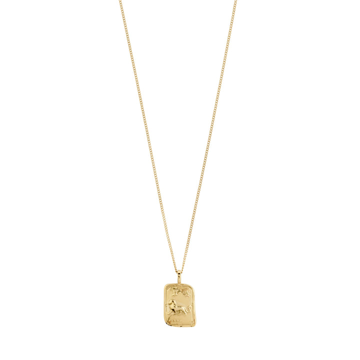 ZODIAC NECKLACE Jewelry PILGRIM GOLD PLATED LEO 