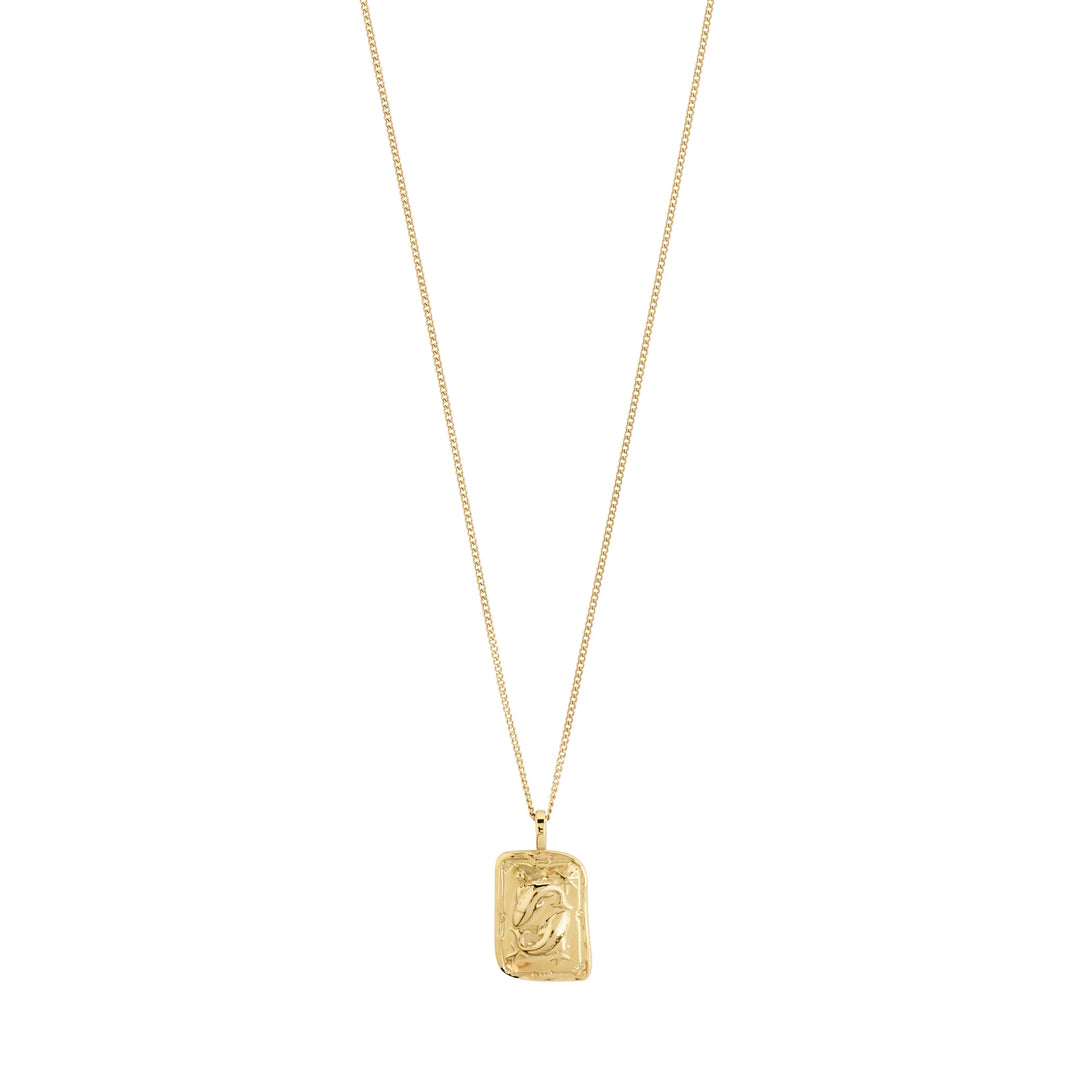 ZODIAC NECKLACE Jewelry PILGRIM GOLD PLATED PISCES 