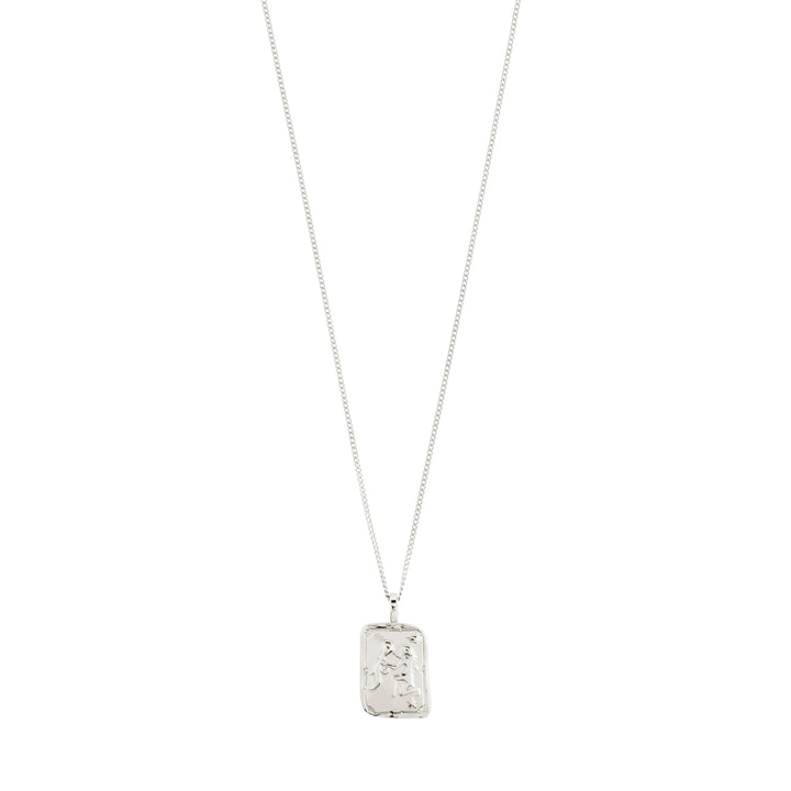 ZODIAC NECKLACE Jewelry PILGRIM SILVER PLATED AQUARIUS 