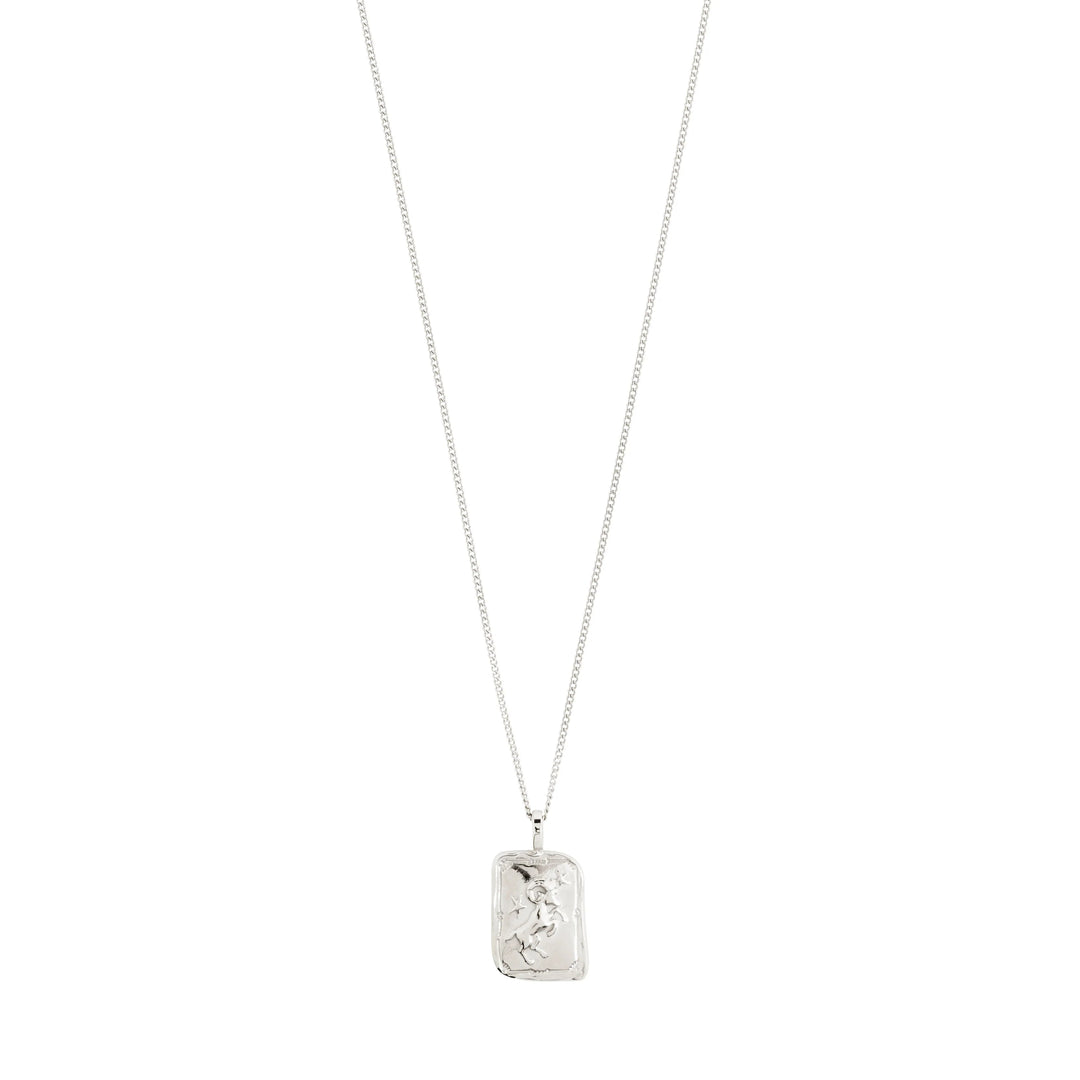 ZODIAC NECKLACE Jewelry PILGRIM SILVER PLATED ARIES 