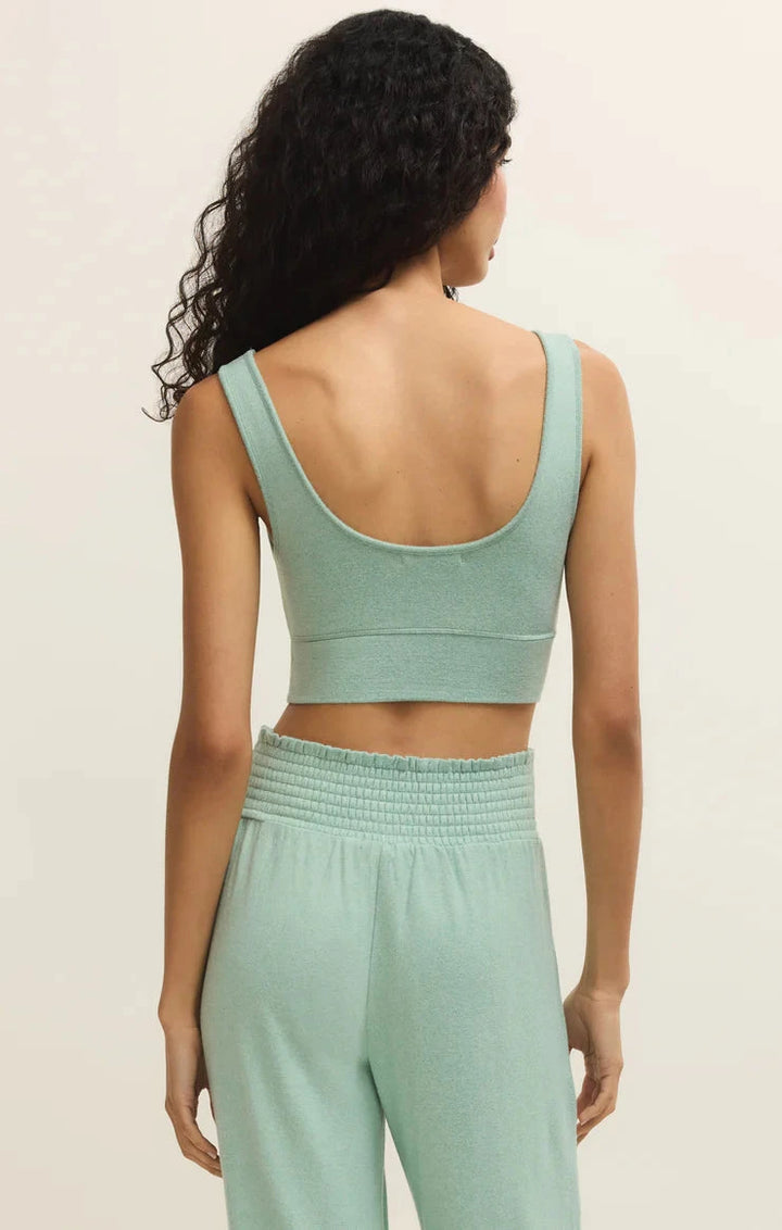 ZOE SOFT KNIT TANK BRA TOP Z SUPPLY 