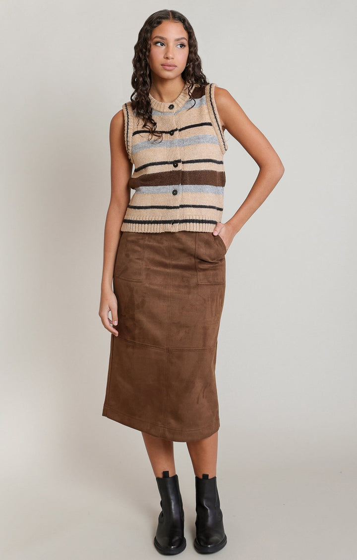 ZOE SWEATER VEST top DEX 