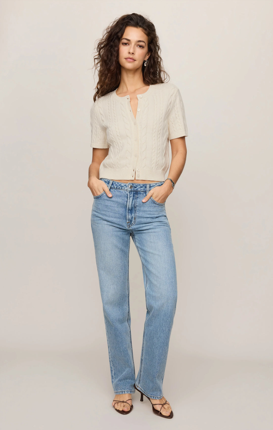 CERA SHORT SLEEVE CARDIGAN