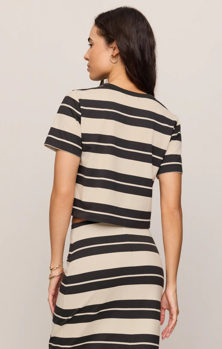 STELLAN STRIPED JERSEY TEE