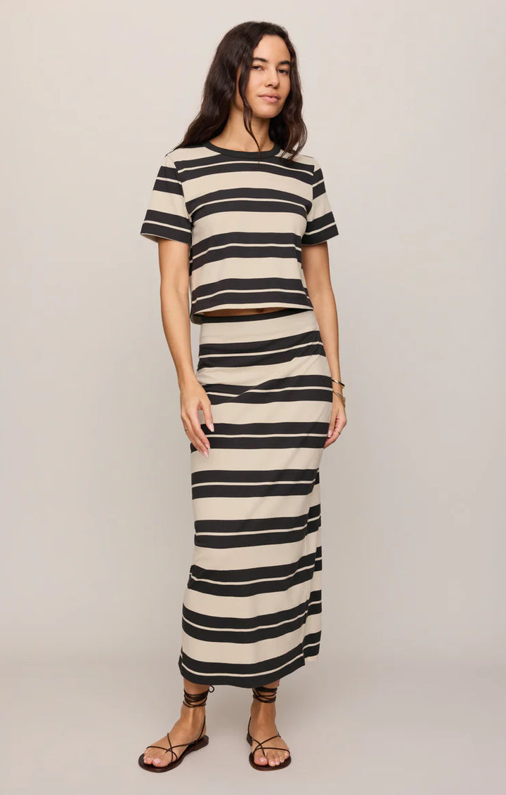 STELLAN STRIPED JERSEY TEE
