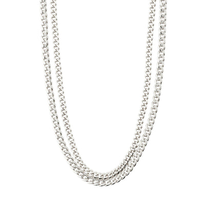BLOSSOM 2-IN-1 CURB CHAIN NECKLACE Jewelry PILGRIM 