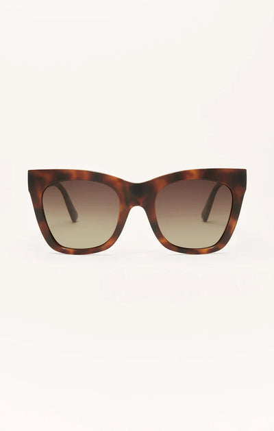 EVERYDAY SUNGLASSES ACCESSORIES Z SUPPLY BROWN TORT 
