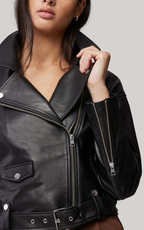 Soia & Kyo | FLORENCE LEATHER JACKET | Bella Maas Boutique