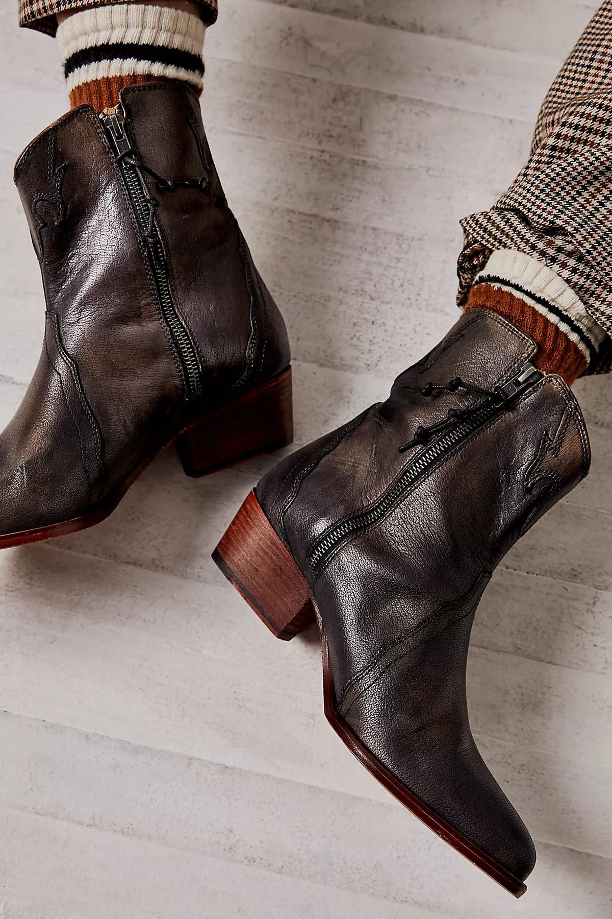 Free people top leather shoes