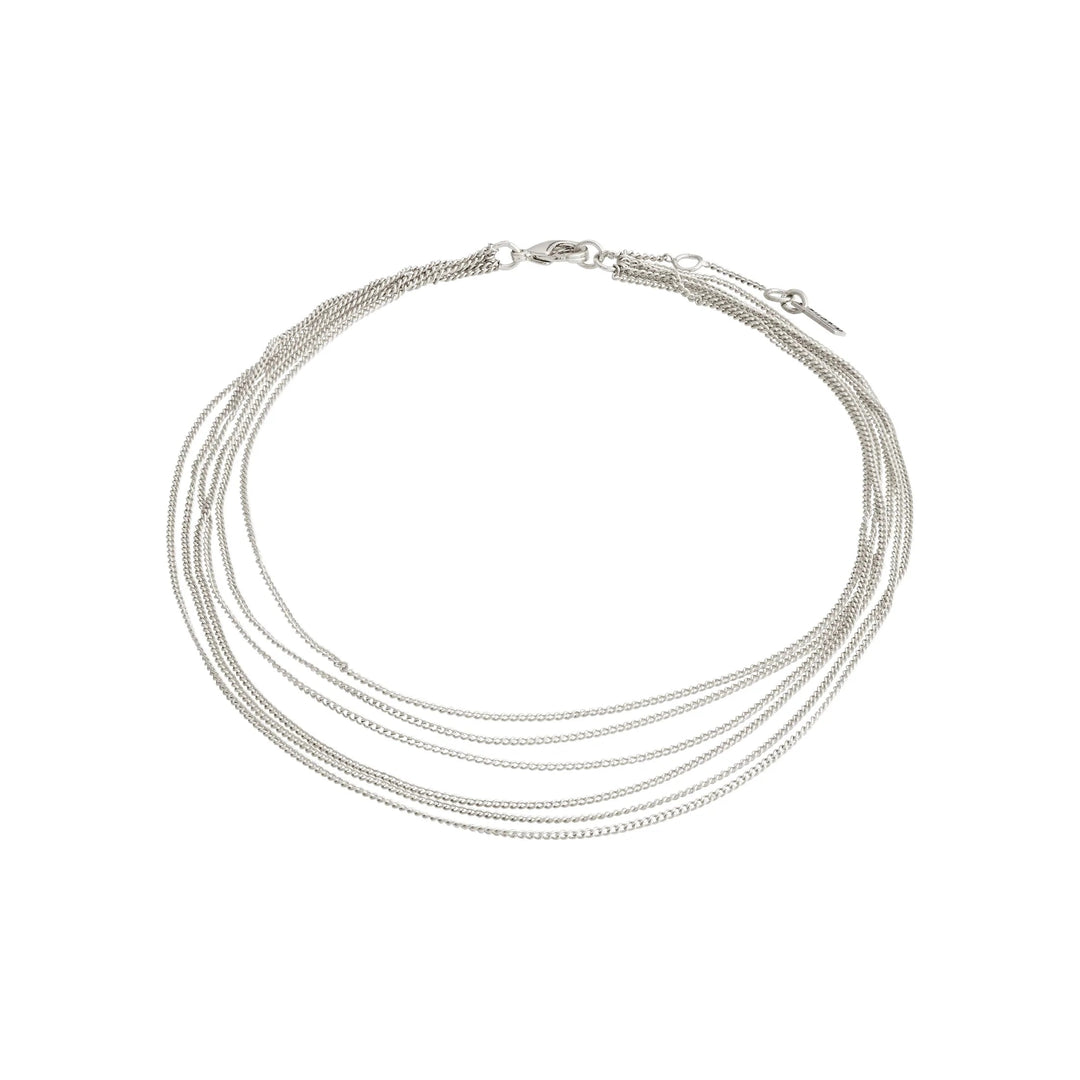 PAUSE ANKLET Jewelry PILGRIM SILVER PLATED 