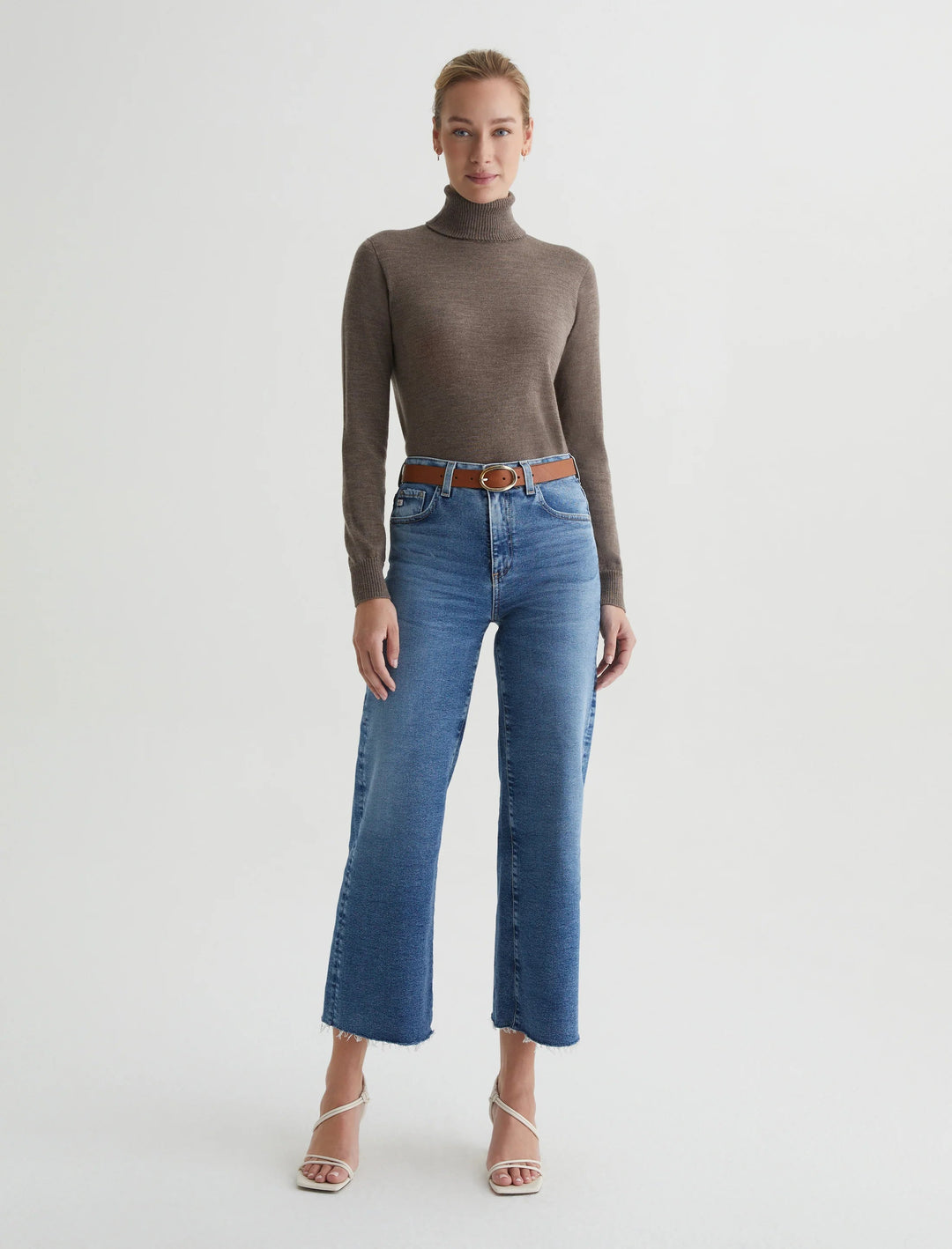SAIGE WIDE LEG CROP Denim AG 