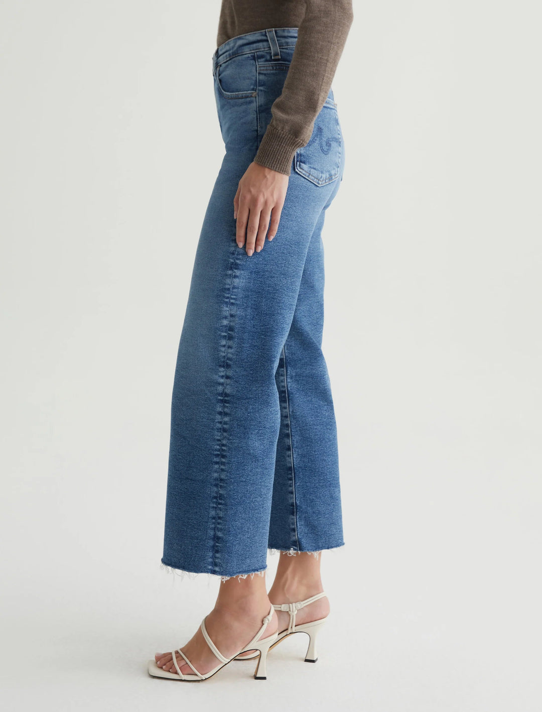 SAIGE WIDE LEG CROP Denim AG 
