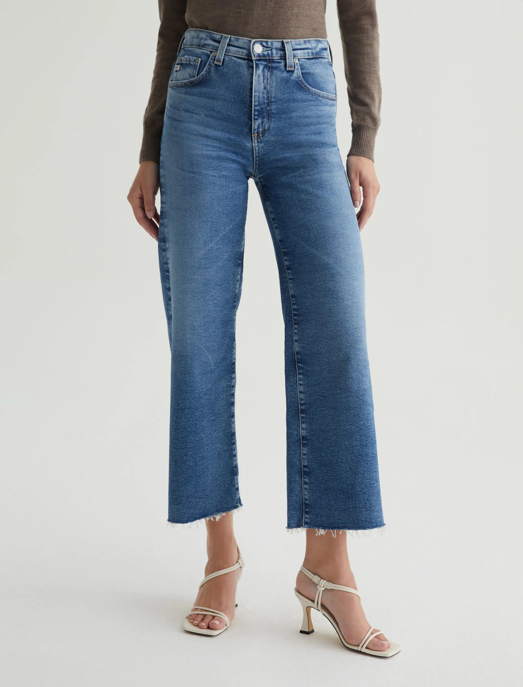 SAIGE WIDE LEG CROP Denim AG 